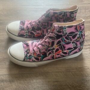 Sole Comfort Owls High-Top Sneakers